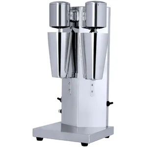 Máquina Mezcladora de Yogur y Batidos de Acero Inoxidable de Una o Dos Cabezas, Máquina para Hacer Batidos y Bebidas - Product Image 1