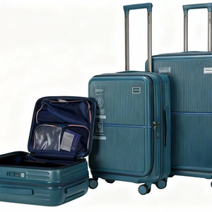 Maleta de PC Termoformada de Excelente Calidad con Bolsillo Frontal, Diseño Moderno y Asa de Aluminio - Product Image 1