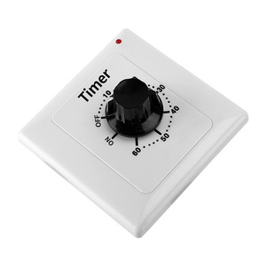 <b>Timer</b> <b>Switch</b> 1 Hour Mechanical Countdown Socket Household Plug Powered IP21 ABS Material - Product Image 3