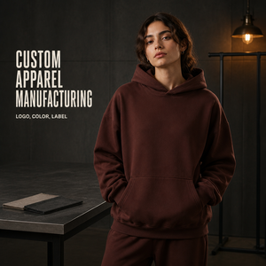 Sweat-shirts à capuche unisexes de haute qualité, 400 GSM, poids lourd, vierges, personnalisables avec logo, en molleton, coupe oversize pour hommes - Product Image 4