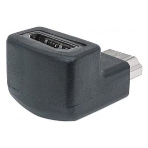 Connecteur vidéo Hdmi M F 90 Noir IADAP HDMI 519 - Product Image 2