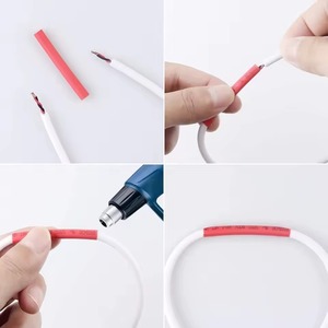Hampool Waterproof Polyolefin Heat Shrinkable <strong>Tube</strong> Cable Sleeves 3:1 4:1 Dual Wall <strong>Tube</strong> with Adhesive Heat Shrink Tubing - Product Image 6