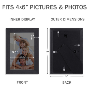 Nhà Máy Giá nhỏ moq thiết kế mới cổ điển gỗ khung ảnh với ánh sáng lên trang trí nội thất dọc 4x6 "Kích thước hình ảnh khung từ Cambodia - Product Image 2