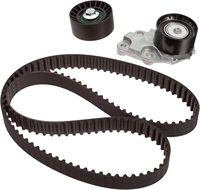Kit de courroie de distribution joint de couvercle de pompe à eau pour 01-05 Honda Civic VTEC 1.7L D17A