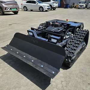 HUADA Déneigeuse robotisée industrielle sans fil télécommandée, <span class=keywords><strong>tondeuse</strong></span> à gazon à essence/diesel avec <span class=keywords><strong>démarrage</strong></span> à essence/diesel et marche sur chenilles - Product Image 5
