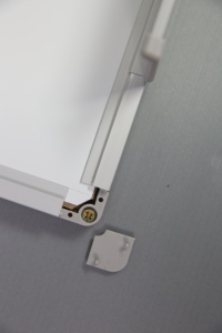 Esquinas de montaje ocultas marco de aluminio acero lacado pizarra magnética borrado en seco pizarra de escritura personalizada pizarra blanca - Product Image 5