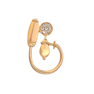 Broche créative en alliage de microscope médical, plaquée argent, accessoire de mode unisexe - Product Image 2