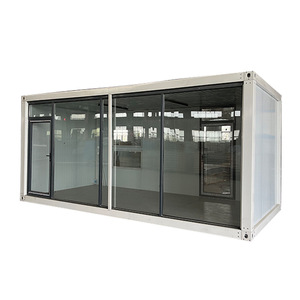 Casa Contenedor con Estructura de Acero, Módulo de Oficina Integrado, Rectangular, Grosor Estándar, Diseño Industrial - Product Image 1