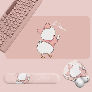 Cute Cat Rabbi Puppy Panda Cartoon Mouse Pad with <b>Wrist</b> <b>Rest</b> - Product Image 3
