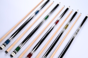 Gậy bi-a/taco gỗ Maple Canada nhiều màu sắc, thiết kế kim cương cao cấp, chất lượng kinh tế, chia đôi 1/2, 13mm, 57 inch, đang bán - Product Image 3