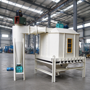 Ligne de production complète de granulés d'aliments pour animaux 1-2 TPH, ligne de production de granulés d'aliments pour poulets de chair 250, moulin à granulés entièrement automatique avec PLC - Product Image 5