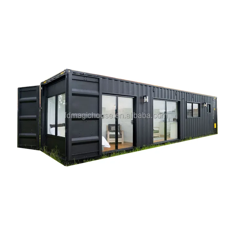 Lusso ben progettato 40ft container di lusso minuscole case prefabbricate in Cina case container