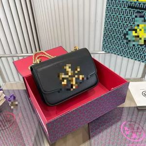 Asuwish Nuova Borsa a Tracolla TB Fashion Little Gold Brick con Catena Metallica - Product Image 4
