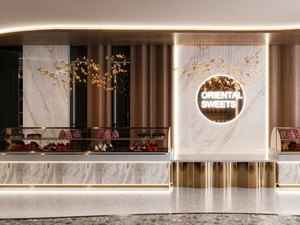 Aménagement intérieur moderne sur mesure pour boulangerie, vitrine en bois pour boulangerie, mobilier de magasin de détail - Product Image 6