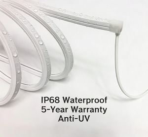 Tira de Luces LED de Neón con Control de Atenuación VR de 1800-3000K, IP68, 24V, Atenuación a Luz Cálida, Resistente a la Lluvia, para Interiores y Exteriores, Vestíbulos de Hoteles, Pasillos - Product Image 6