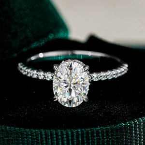 Precio al por mayor <span class=keywords><strong>de</strong></span> fábrica <span class=keywords><strong>Anillos</strong></span> <span class=keywords><strong>de</strong></span> moissanita Precio barato Joyería fina 925 Anillo <span class=keywords><strong>de</strong></span> Bodas <span class=keywords><strong>de</strong></span> moissanita <span class=keywords><strong>de</strong></span> plata Anillo <span class=keywords><strong>de</strong></span> diamante geométrico - Product Image 4