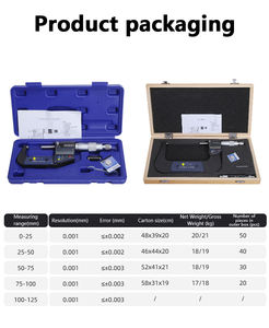 Pfl <span class=keywords><strong>0</strong></span>-<span class=keywords><strong>25Mm</strong></span> Roestvrijstalen Schroefdraad Digitale <span class=keywords><strong>Micrometer</strong></span> - Product Image 3