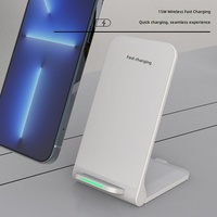 Chargeur sans fil pliable le plus vendu, 15W à charge rapide avec chargement magnétique, portable pour bureau, pour smartphones