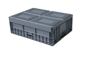 Plastic Logistieke Transportdoos Met Inklapbaar Ontwerp | Euro-Standaardcontainer Voor Eenvoudige Opslag - Product Image 3