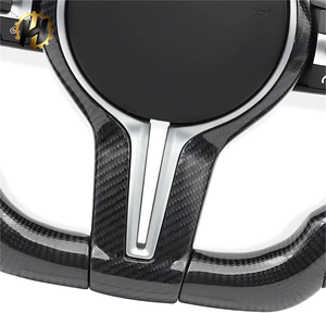 Volante Sportivo Classico a 3 Razze in Fibra di Carbonio HZ per M3/M6/F01-F87/E60-E93 - Product Image 6