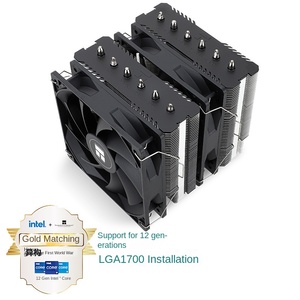 Para Thermalright <span class=keywords><strong>PA120</strong></span> AGHP 3.0, Radiador Refrigerado por Aire, 6 Tubos de Calor, Torres Dobles para LGA1700, Cubierta Superior, Ventiladores Dobles para Computadora - Product Image 6