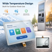 19-Zoll Sonnenlicht-lesbares Touchscreen-Modul 1280*1024 TFT LCD LVDS Display Eingebettetes 1500nits Weittemperatur-Outdoor-Display