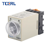 AH3-3 relai pengatur waktu penundaan daya dasar Relay Delay waktu untuk produk AC220/DC24V 8 pin 60s 2s kategori penundaan Relay