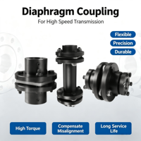 Accouplement élastique SFS avec diaphragmes en acier, couple élevé, compensation de décalage, conception non standard, personnalisable OEM