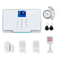 OEM Original Tuya Smart House Système de sécurité 2G GPRS WIFI GSM 433MHz Fréquence sans fil Sécurité à domicile avec alimentation par batterie