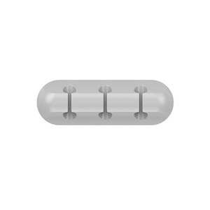 Organizador de Cables de 3, 5 y 7 Ranuras, Soporte de Pared de Plástico para Cables de Carga USB, Diseño Duradero - Product Image 4