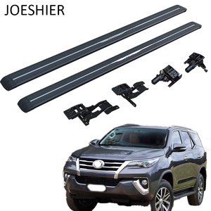 JOESHIER Luxury Full Set Aluminum Alloy Off-Road Protection Electric Power Side <b>Step</b> Running Board For Toyota Fortuner 2016+ - Product Image 1