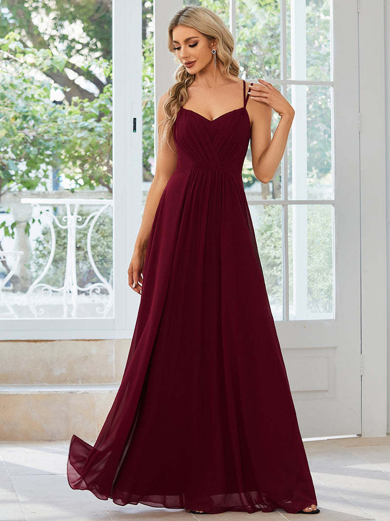 wine red long