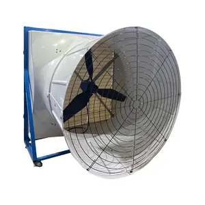 Cao luồng không khí FRP gia cầm quạt thông gió treo tường sợi thủy tinh louver Cone Fan cho Chăn Nuôi Lợn trang trại