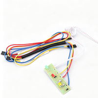 Rangkaian Kabel Kustom Lengkap dengan Papan PCB Terpasang Solder & Terminal Ganda untuk Sistem Kontrol Peralatan Pemanas
