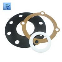 Joint de bague d'étanchéité industriel TY personnalisé à 8 trous en NBR, PTFE, EPDM, résistant aux hautes températures, étanche, pour tuyaux, noir, blanc, transparent