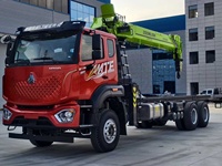 Camion benne intégré Sinotruk H0W0 MATE Zoomlion CLW 14 tonnes avec grue, pompe à engrenages haute efficacité, roulement et moteur Yuchai