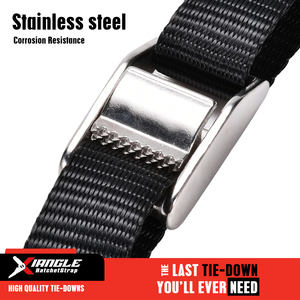 <span class=keywords><strong>Sangle</strong></span> <span class=keywords><strong>d</strong></span>'<span class=keywords><strong>arrimage</strong></span> à boucle à came en acier inoxydable de qualité marine, 1 pouce, 250 kg, avec mousqueton <span class=keywords><strong>pour</strong></span> équipement tout-terrain, directement de l'usine - Product Image 4