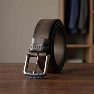 Cinturones y Accesorios para Hombre de Estilo Europeo, Cinturones de Cuero Genuino, Ecológicos, Ligeros y Duraderos, Mayorista - Product Image 1