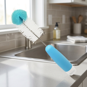 Cepillo de Limpieza para Biberones de Bebé, Reutilizable, de Material PP, Libre de BPA, Limpiador de Tetinas, Compatible con la Mayoría de los Biberones - Product Image 2