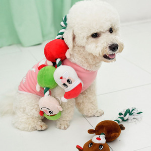 Wholesale Durable Christmas <strong>Dog</strong> Gifts Santa Claus <strong>Dog</strong> Chew <strong>Push</strong> Rope <strong>Toys</strong> - Product Image 4