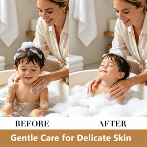 Wholesale Gentle Fragrance Free Baby Products Protect Baby Skin Barrier Moisturizing Nourishing Foaming Baby Wash - Product Image 2