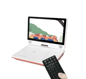 9Inch Swivel Lcd Learning Machine Goedkoopste Draagbare Dvd-Speler Met Lange Tijd Batterij Voor Kinderen Draagbare Dvd-Speler Met Scherm