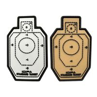 Patchs PVC personnalisés de haute qualité pour Glock, patchs tactiques à velcro, patchs de moral pour sacs à dos et vestes, vente en gros