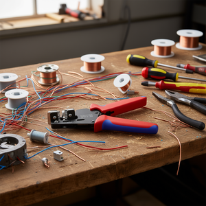 Herramienta de corte de precisión Knipex Wire Stripper Awg 20 10 para cableado eléctrico - Product Image 2