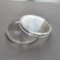 Boîte à capsules en acrylique pour pièces de monnaie dorées, support pour médailles de 34 mm, collection de pièces de monnaie