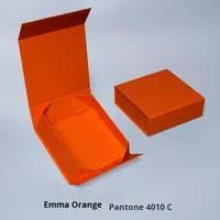Emballage à rabat en carton 2 mm, petit MOQ, boîtes pliantes personnalisées sur mesure, boîtes cadeaux magnétiques en papier pour vêtements, faible coût d'expédition
