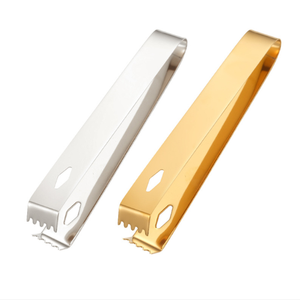 DFT33 SUS 304 High Quality Stainless Steel Ice Tongs 16cm - Product Image 1