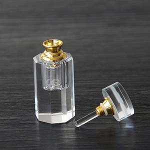 Großhandel Kristall-Ölparfümflasche 1ML 2ML 3ML Love-Style Weihnachten Graviert UV-Bedruckt Flüssigkeitsbehälter Andere Kristallhandwerke - Product Image 6