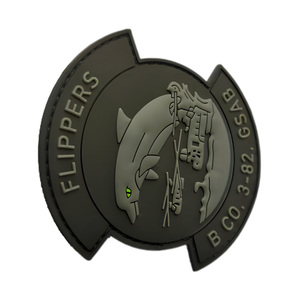 Lợi thế mạnh mẽ tùy chỉnh PVC cao su phù hiệu vải các bản vá lỗi PVC cao su vải các bản vá lỗi năm sử dụng PVC cao su phù hiệu các bản vá lỗi - Product Image 5