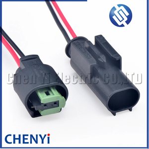 <span class=keywords><strong>2</strong></span>-контактный водонепроницаемый автомобильный разъем, датчик температуры воздуха, обратный радар, датчик абс, штекер датчика 8E0973202 1-967644-1 968405-1 с проводом - Product Image 3